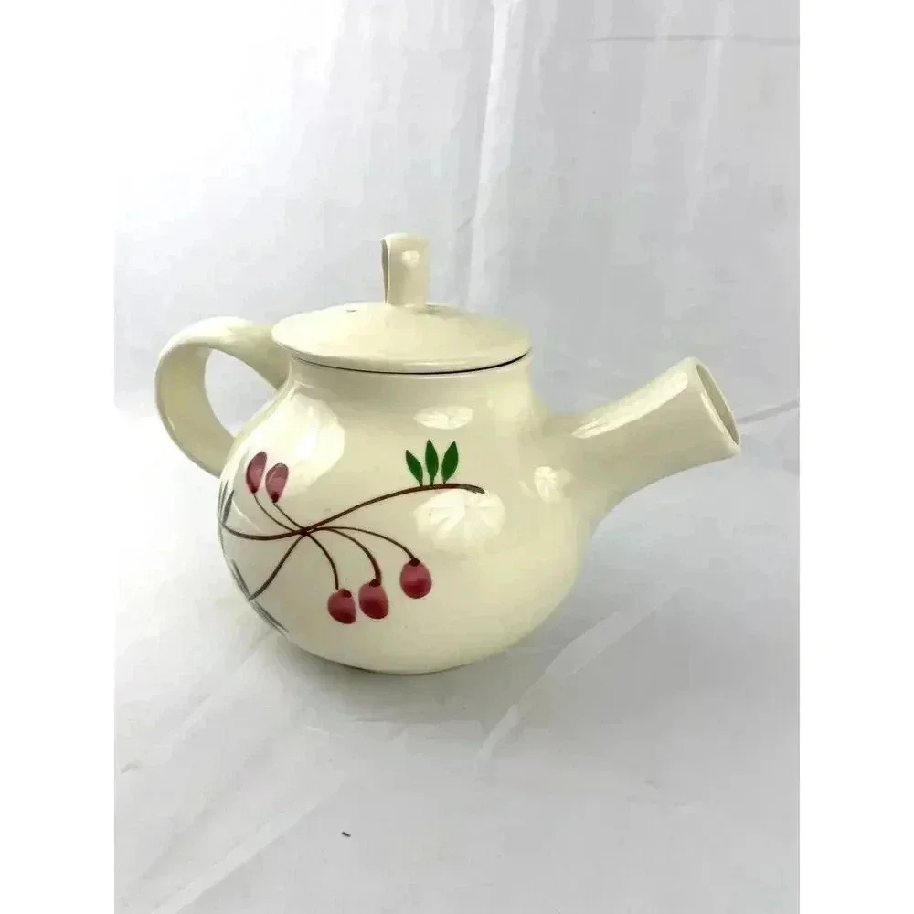 VTG‎ 1997 Holiday Teapot Handcrafted Bath & Body Works 12